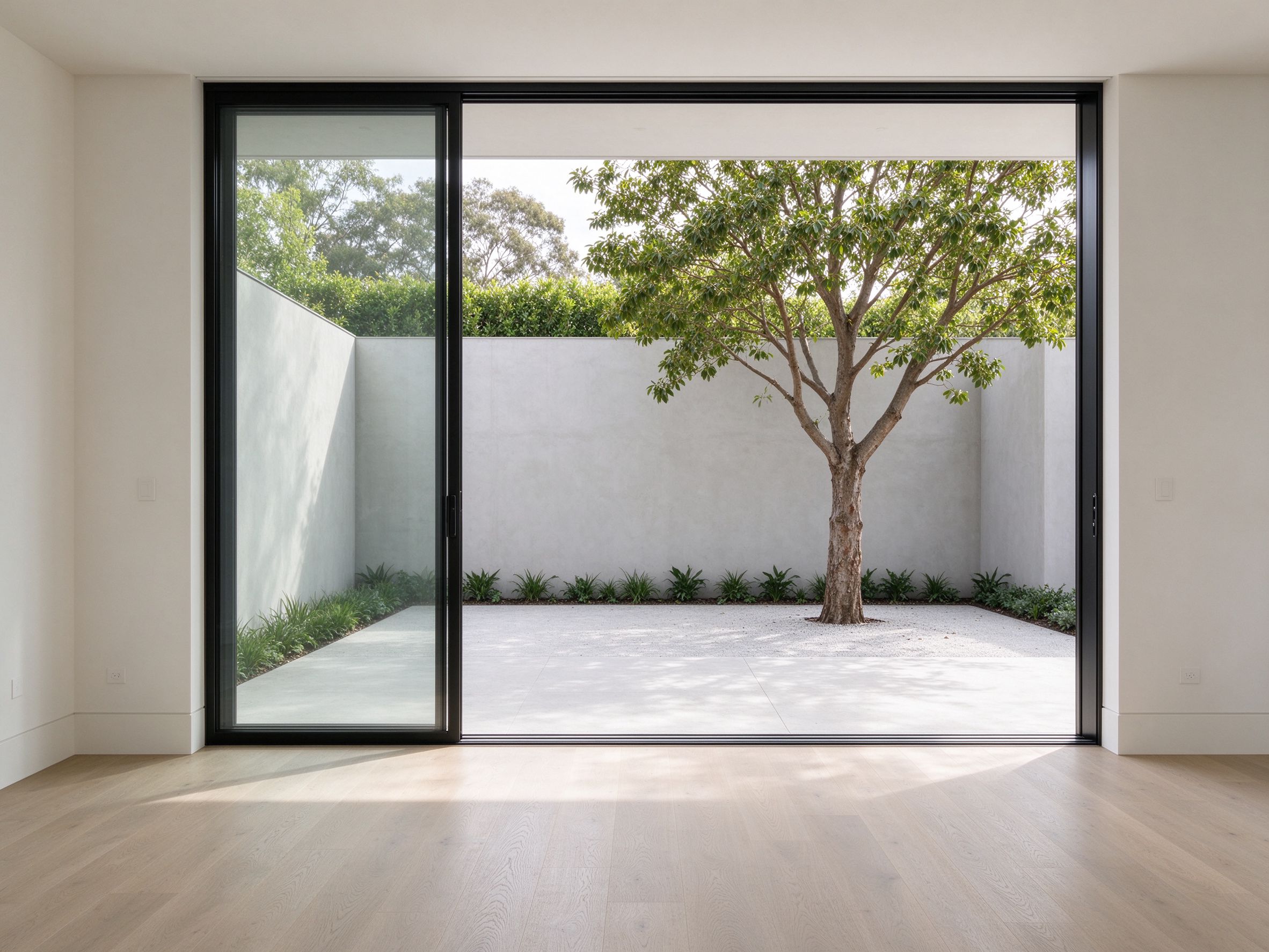 panoramic sliding doors villa lift and slide glass wall slim frame thermal break